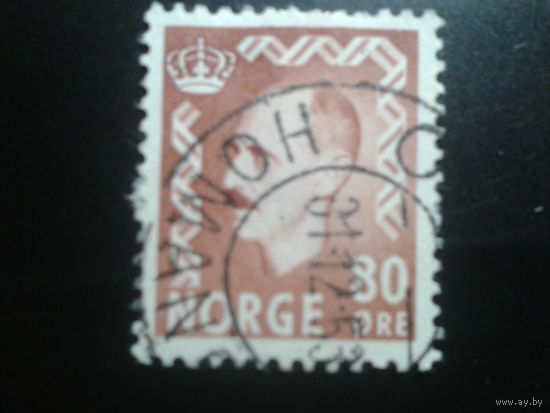 Норвегия 1951 король Хаакон 7