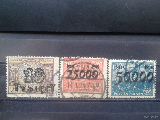 Польша, 1923. Стандарт. Надпечатка