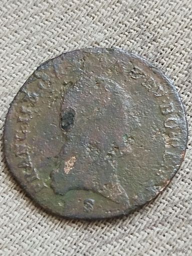 Распродажа - 1 крейцер 1800г.,Священная Римская империя,Франц 2