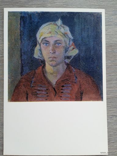 Соцреализм. Иванов. Молодая колхозница