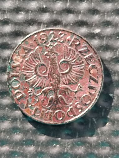 Польша 1 грош 1923 г., без мц.