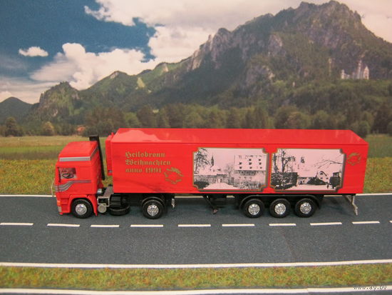 Модель грузового автомобиля Volvo F12 (4). Масштаб НО-1:87.
