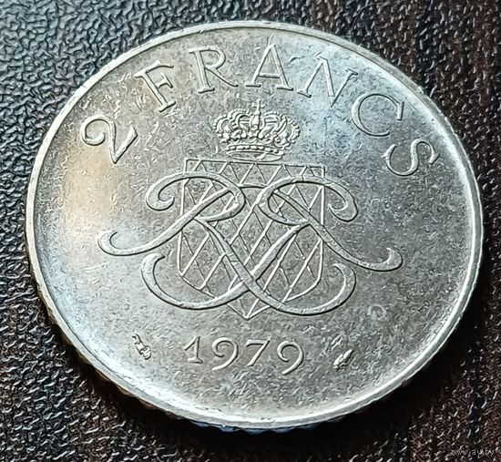Монако 2 франка, 1979
