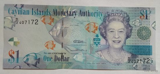 Каймановы острова 1 доллар 2010 г.