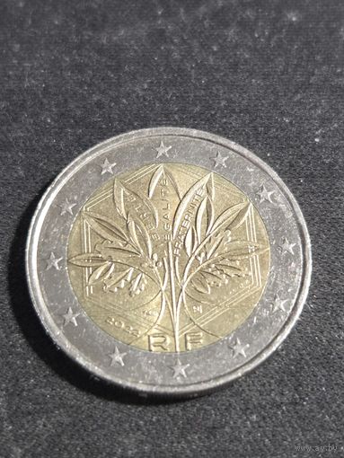 Франция 2 евро 2022