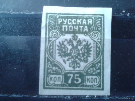 Россия 1919 Гражданская война 75 коп*