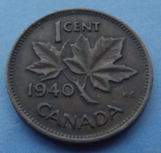 Канада. 1 цент 1940