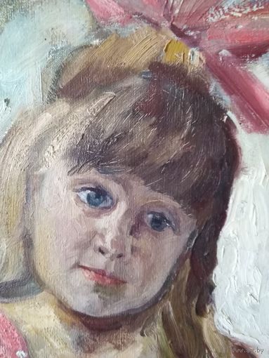 Крохолев П.С.Девочка в красном