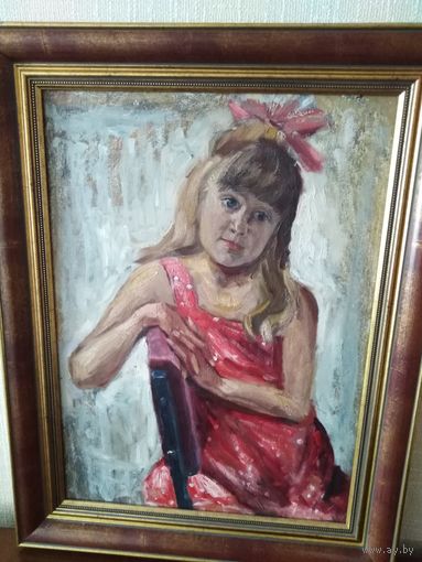 Крохолев П.С.Девочка в красном