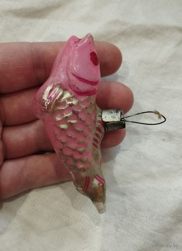 Ёлочная игрушка рыбка