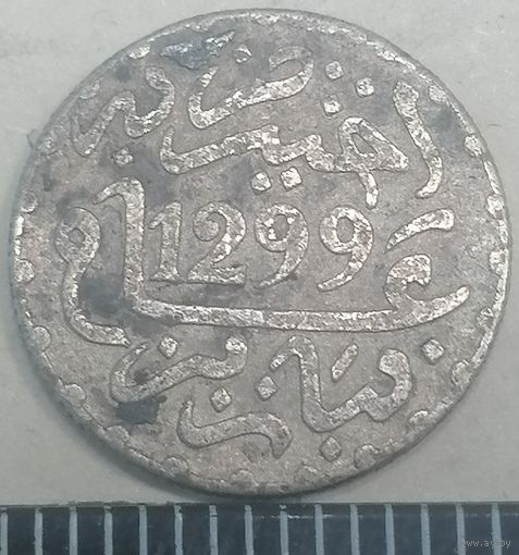 А1.8 Марокко 1/2д, серебро
