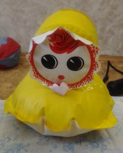 Куколка надувная.СССР.