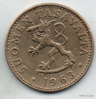 ФИНЛЯНДСКАЯ РЕСПУБЛИКА. 50 ПЕННИ 1963