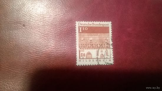Марка Хильдесхейм (Строения 12 века) 1966 год Германия