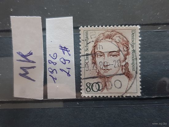 ГЕРМАНИЯ 1986г. Гаш.