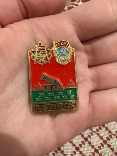 Брянск СССР ЗНАЧОК С РУБЛЯ