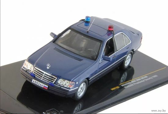 Mercedes-Benz S600 (W140) Russian Presidential Security 1993 IXO Раритет!