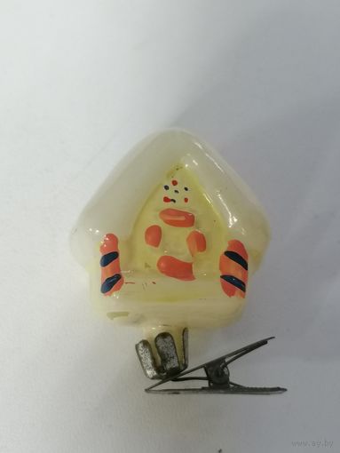 Елочная игрушка Избушка, торги с Рубля