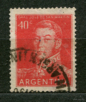 Генерал Хосе де Сан-Мартин. Аргентина. 1954