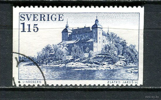 Швеция - 1978 - Туризм. Замок Лекё 1,15Kr - [Mi.1030] - 1 марка. Гашеная.  (LOT Gw47)-T3P19