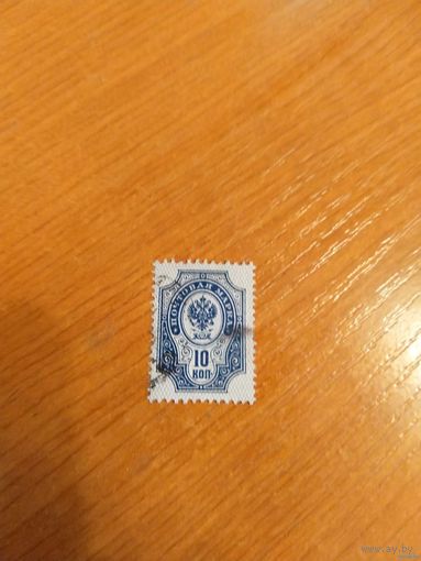 1889 Россия Загорский 53 горизонтальное верже герб (3-5)