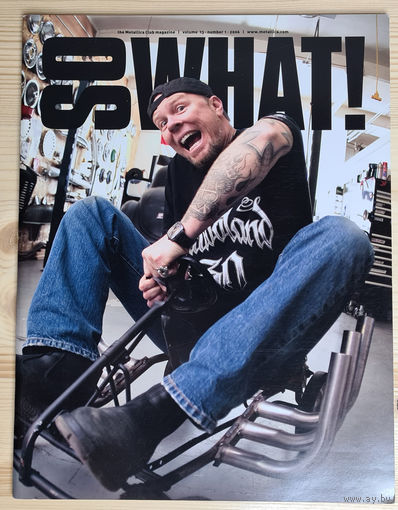 Журналы Metallica So What 2006 Номера 1, 2, 3, 4