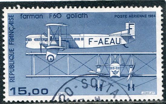 Франция. Авиация. Самолет Фарман F60 Голиаф, бомбардировщик