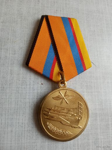 Медаль. За службу в военно-воздушных силах МО РФ.