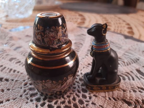 Флакон и сувенир из Египта