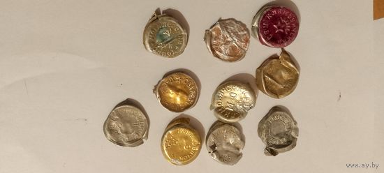 Коллекция крышек от алкоголя