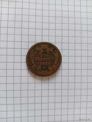 Крейцер 1762 года