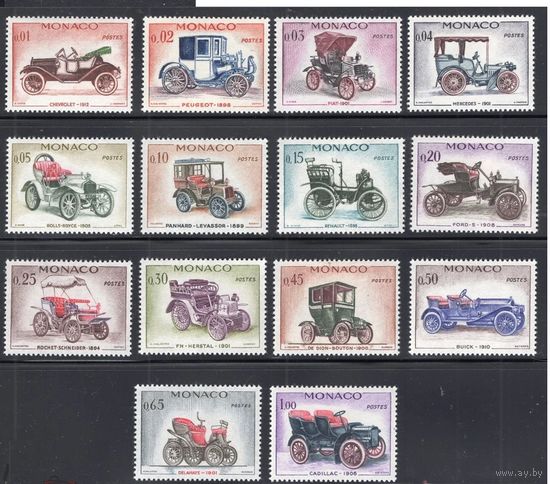 Монако 1961 ** Старинные автомобили
