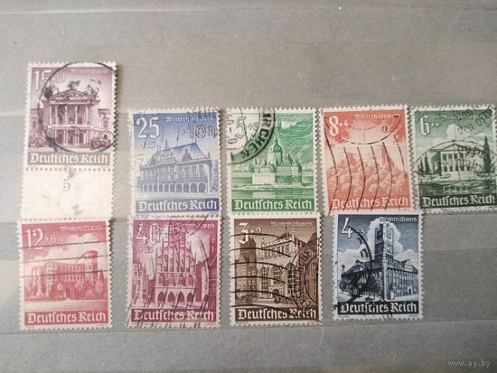 Германия.1940г.Зимняя помощь, Архитектура, Замки.