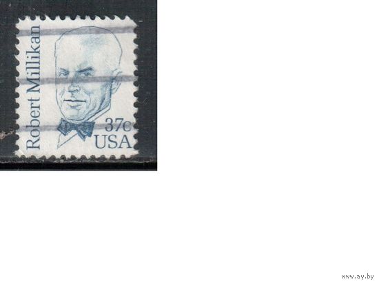 США-1982, (Мих.1526) ,  гаш. , Стандарт , Личности, Физик(одиночка),