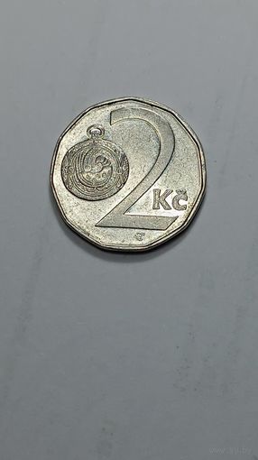 Чехия 5 крон 1993 года .