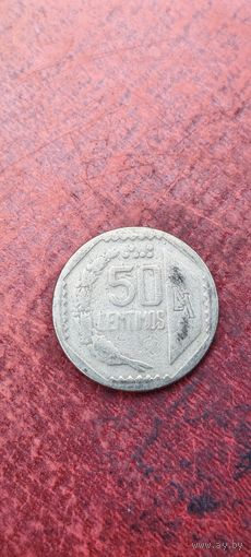 Перу 50 сентимос 1994