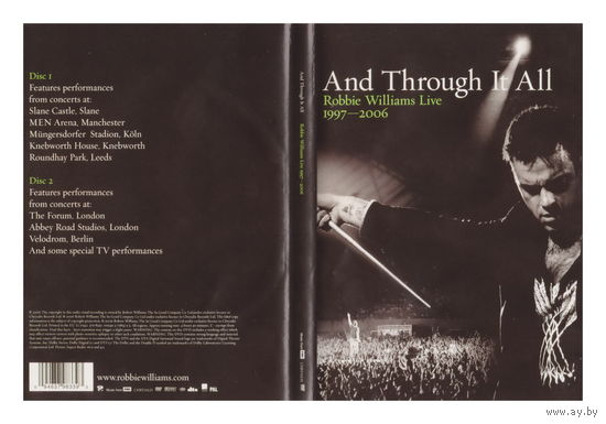Robbie Williams. Live 1997-2006 And Through it all (2 in1)