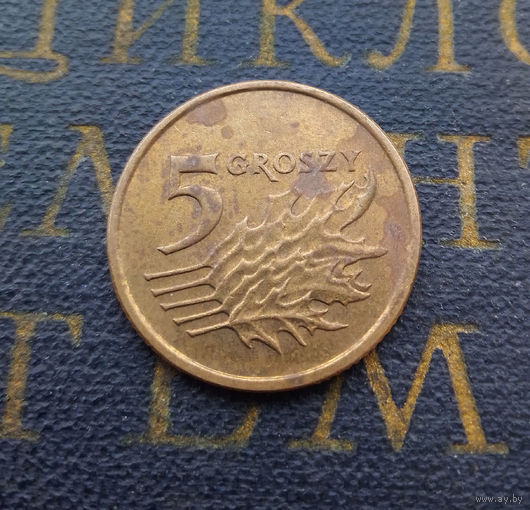 5 грошей 2001 Польша #03