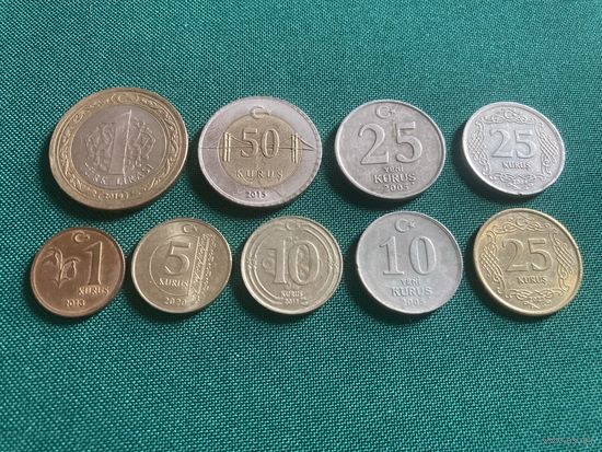Турция набор монет-2