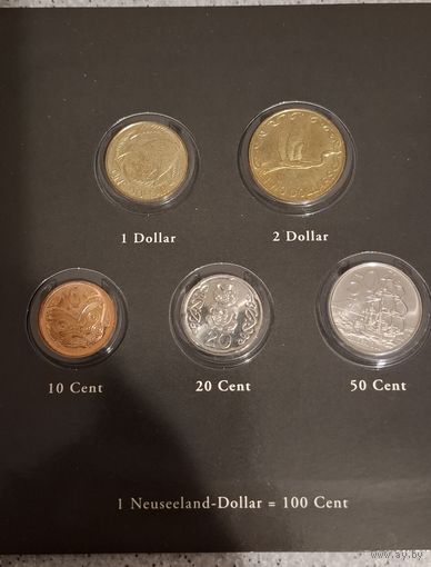 Набор монет Новая Зеландия