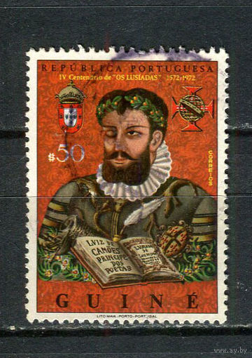 Португальские колонии - Гвинея - 1972 - Васко да Гама - [Mi. 341] - полная серия - 1 марка. Гашеная.  (Лот 48HU)-TG3P21