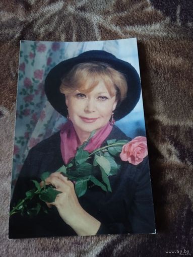 Актриса Светлана Немоляева.1981г