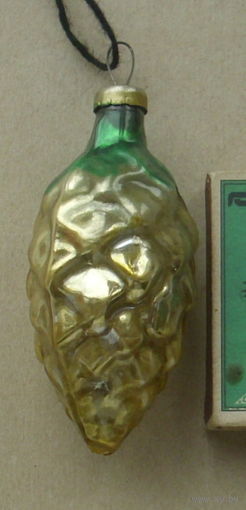 Ёлочная игрушка. Шишка. Ё-31.