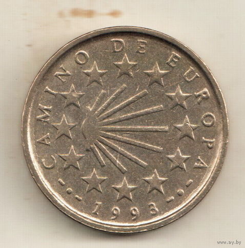 Испания 100 песета 1993 Путь Святого Иакова