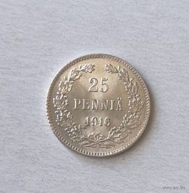 25 пенни 1916 года Финляндия