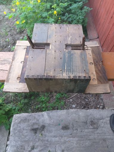 Ящик военный немецкий, трофей