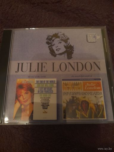 JULIE LONDON " THE END OF THE WORLD/THE WONDERFUL WORLD OF" CD 2007