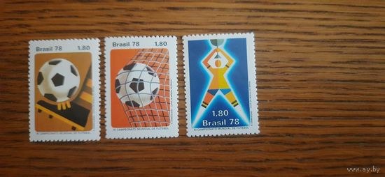 Бразилия. ЧМ по футболу. 1978г. чистая