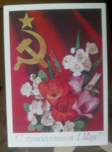 1984 год И.Дергилёв С праздником 1 мая