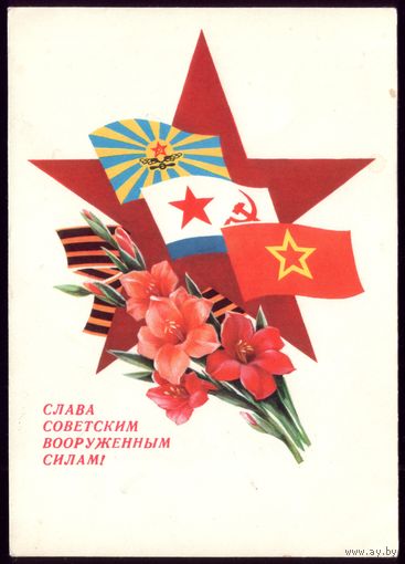 1980 год И.Дергилёв Слава советским ВС! чист
